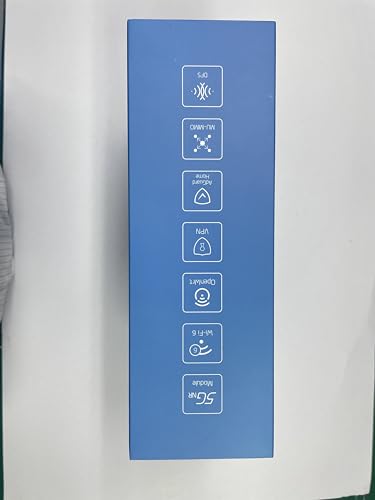GL.iNet GL-X3000 (Spitz AX) Cellular Gateway 5G Router for House & RV, Wi-Fi 6, Detachable Antennas, Dual-SIM, T-Mobile & AT&T IoT Device Certified, Family/Rural Area/Road Trips (Free 10GB SIM Card)