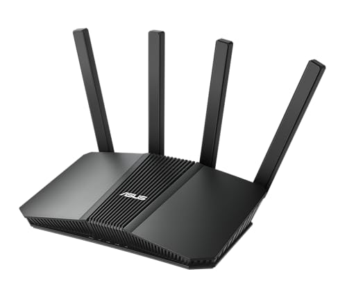 ASUS RT-BE58U WiFi 7 BE3600 AiMesh Extendable Router, 4K-QAM, MLO, AI Detection 2.5G Port, Four 1G Ports, Commercial-Grade Network Security, Parental Control, IoT Network, Kid’s Network, VPN Network